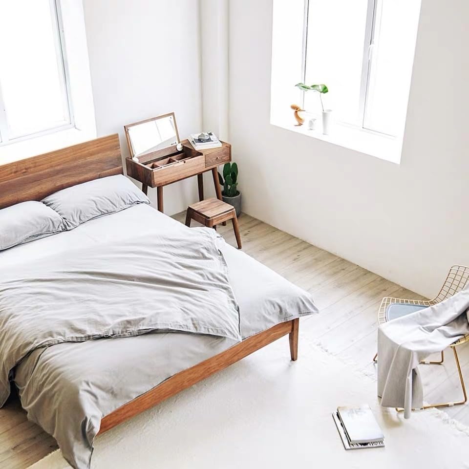 JJZXD Bedroom Nightstand Corner Table Furniture Bedroom Nightstand Large Storage Space Bedside Cabinet