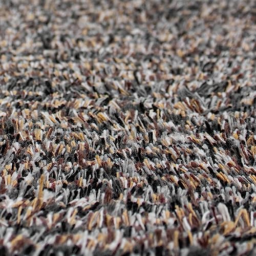 JVL Kensington Machine Washable Cotton Runner Barrier Doormat, 50x150cm, Stripe