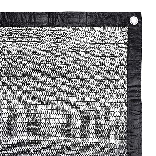 SIVENKE 50%-60% Sunblock Shade Cloth, Cut Edge UV Resistant Shade for Plant Cover, Greenhouse, Barn or Kennel 2m*2m