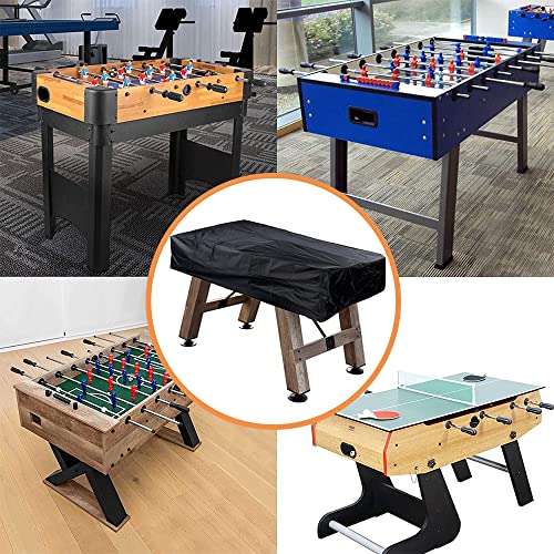 Skyour Foosball Table Cover Waterproof Outdoor Soccer Table Cover Protection Dustproof Foosball Table Covers for Game Room Universal Patio Coffee
