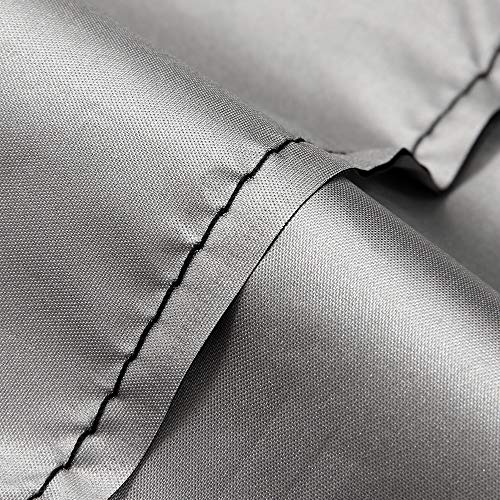 sigaer Outdoor Folding Recliner Chair Cover Garden Folding Reclining Chair Cover Zero Gravity Windproof 190T Cover with Storage Bag for Home Gard