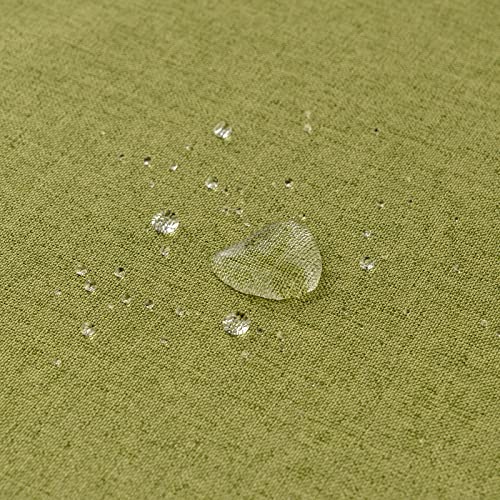 EMEMA Outdoor Cushion Covers Waterproof Decorative 12 x 20 Inch Throw Pillow Covers for Furniture Patio Couch Garden Green Sofa Bed Linen Balcony