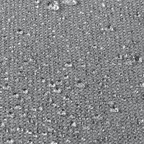 Hoberg Cushion Bag, Storage Bag for Garden Cushions, Cushions and Cushions, Tear-Resistant Protective Cover with Carry Handles, Made of Grey 600D