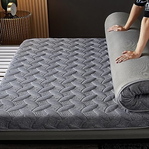UE-MAOLU Memory Foam Mattress, Latex mattress dormitory student single bed quilt foldable mattress home sleeping mat to hit the floor, Portable F
