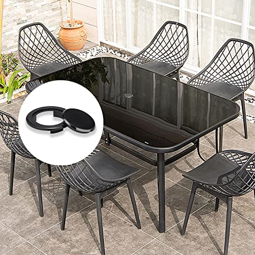 Patio Umbrella Hole PlugTable Umbrella Hole Ring Set, Plastic Parasol Hole Rings Table Insert Standard Size Umbrella Hole Plug for Patio Umbrella