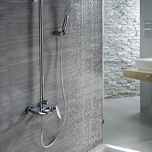 Rovtop 2M Shower Hose, Suitable for All Shower Heads, Flexible Shower Pipe, Stainless Steel Shower Hoses Chrome Plated, Universal Chrome Shower w