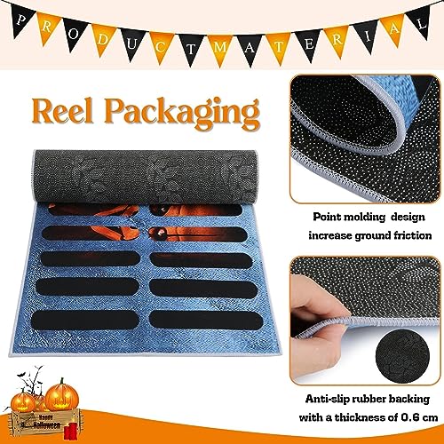 Halloween 3D Illusion Clown Doormat, (15.7 "x 23.6") Halloween Clown Drain Doormat, Indoor and Outdoor Horror Movie Clown Halloween Area Carpet D