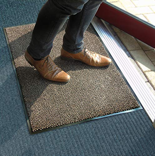 Ultralux Indoor Scraper Entrance Mat - Brown