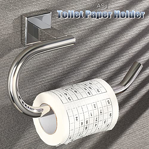 Sayayo Towel Ring Hand Towel Holder Wall Mounted, Towel Rail for Bathroom Kitchen, Toilet Paper Holder, SUS-304 Stainless Steel Polished Finished