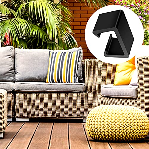 20 Pcs Outdoor Furniture Clips Patio Sofa Clips Rattan Furniture Clamps Wicker Chair Fasteners, Outdoor Couch Patio Furniture Connects Clamps