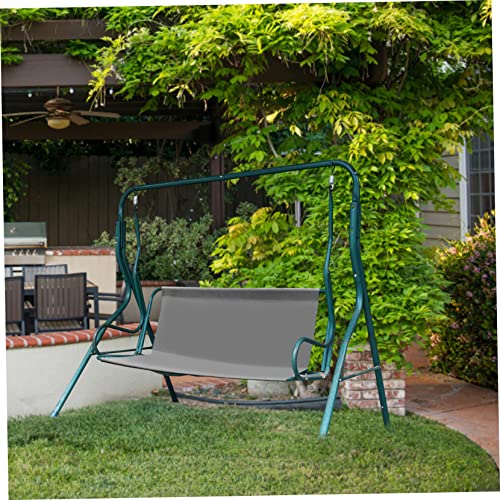 Murezima Replacement Garden Swing Seat Cover, Waterproof 600D Oxford Garden Hammock Cover, Durable Dust-Proof Outdoor Garden Chair Covers Bench C