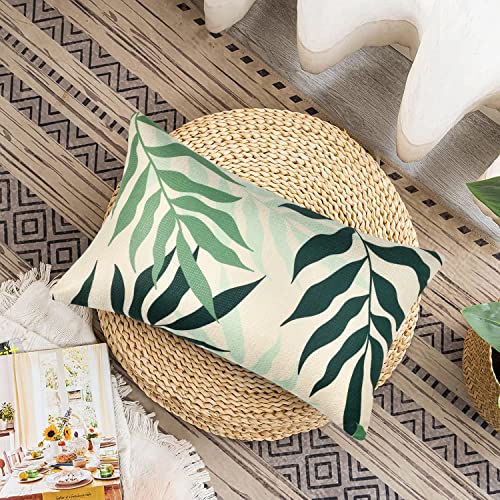 Garden Outdoor Waterproof Cushion Covers 30x50 cm Pack of 2 Decorative Cushion Covers Cushion Case for Sofa Couch Living Room Outdoor Patio Garde