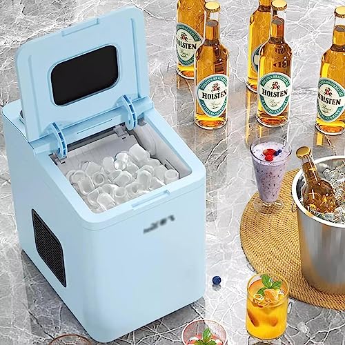 Shykey countertop ice machine Electric Ice Maker, Compact Countertop Design, 9 Cubes in Under 7 Minutes, Quiet Operation, for Kitchen/Office/RV/B