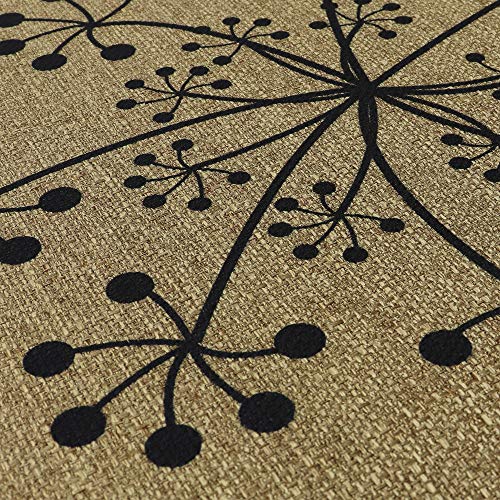 JVL Elegance Range Dandelion Indoor Mat 50 x 75 cm