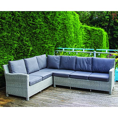 Maypole L Shaped Corner Sofa Cover Right Hand Side Full Length 260cm 600D Oxford Heavy Duty Water Resistant PVC Lined