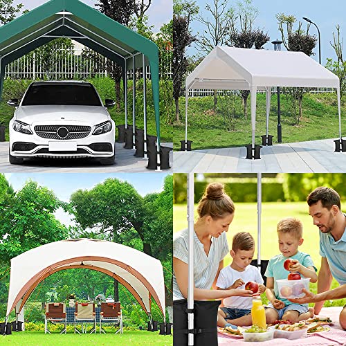 Gazebo Sand Weight Bags, Gazebo Weights, Industrial Grade Heavy Duty Double-Stitched Sand Weight Bags for Pop up Canopy Tent Sun Shades & Pop Up