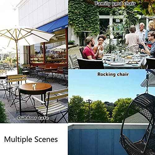 Egg Chair Cushion Hammock Chair Cushion Replacemen Detachable Hanging Egg Rattan Chair Pad- Thicken Washable Hanging Egg Hammock Chair Pads Round