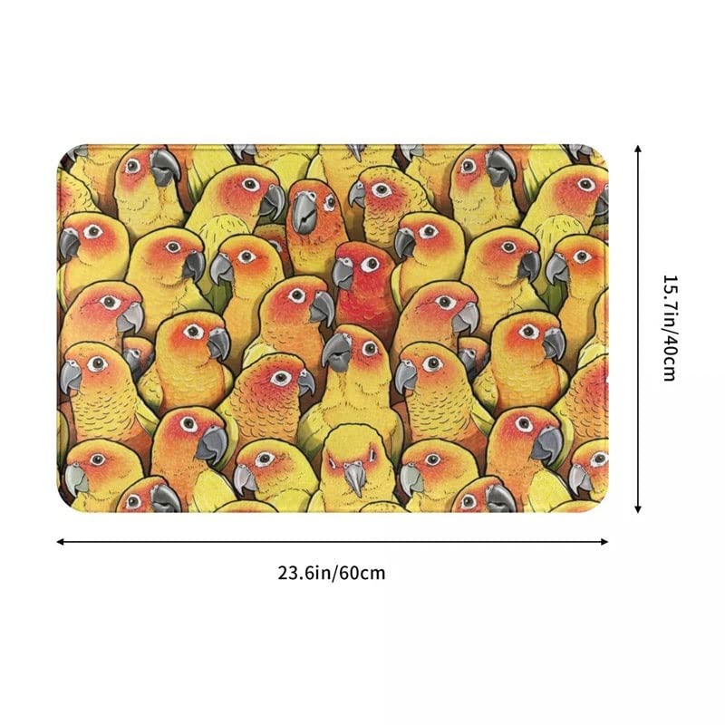 SDFGH Polyester Doormat Rug Carpet Mat Footpad Non-slip Durable Entrance Kitchen Bedroom Balcony Toilet (Color : D, Size : 60x90cm)