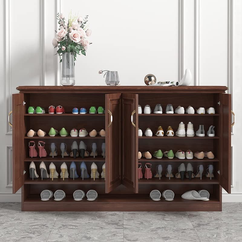 JYDQM Entrance Shoecabinet Wooden Household Entrance Vertical Shoe Cabinets With Door Storage Gabinete Living Room Furniture