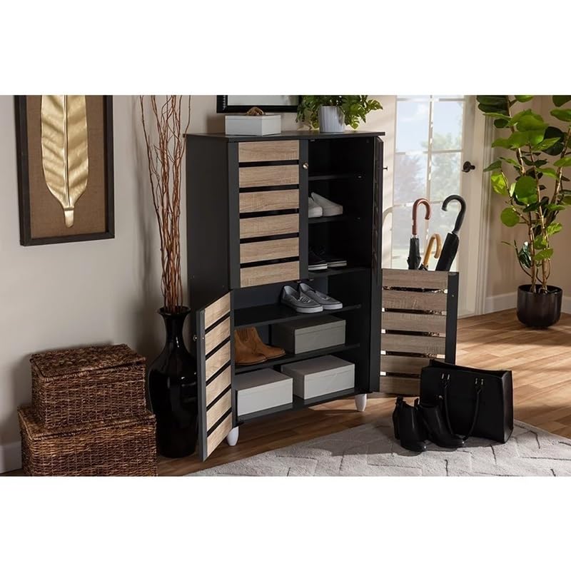 n/a Entryway Shoe Storage Cabinet Home Foyer Hallway Shoe Cabinet Finished Wooden Door Shoe Cabinet