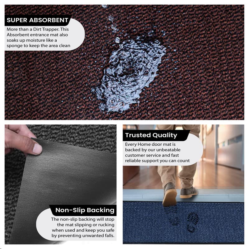 Ranjha's door mat ideal choice anti slip door mats indoor trendy washable door mat superb absorbent hard wearing entrance mats for all floors dir