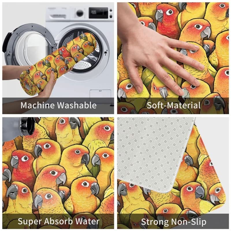 SDFGH Polyester Doormat Rug Carpet Mat Footpad Non-slip Durable Entrance Kitchen Bedroom Balcony Toilet (Color : D, Size : 60x90cm)