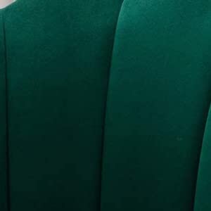 Recaceik Velvet Home Office Chair, Modern Adjustable Swivel Shell Desk Chair for Living Room Upholstered Cute Vanity Chair with Wheels, Comfy Tas