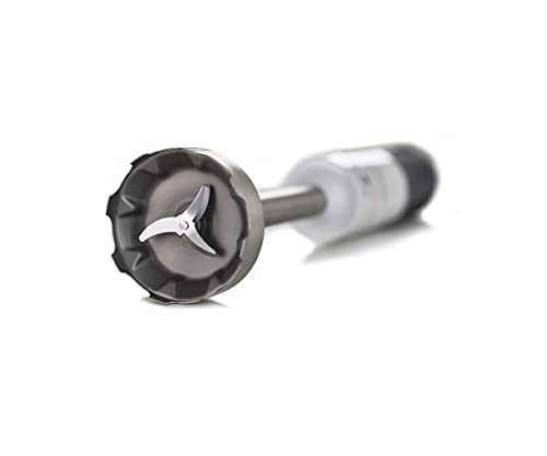 Kenwood Triblade Hand Blender, Mixer with Anti-Splash, Masher Attachment and BPA-Free Plastic Beaker, HBM40.004WH, Dishwasher Safe, 1000W, White