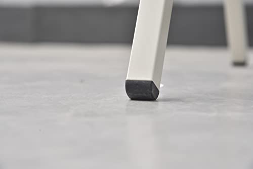 SOFSYS Modern Folding Desk for Small Space, Computer Gaming, Writing, Student and Home Office Organization, Industrial Metal Frame with Premium D