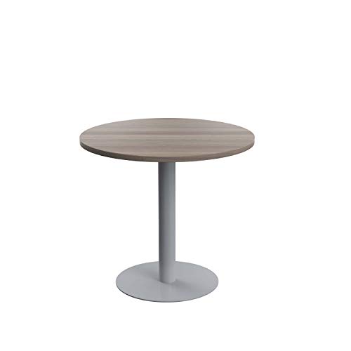 Office Hippo Circular Office Table, Sturdy & Robust Mid-Height Table Desk, Circular Work Table For Home Office, Versatile Desk Table For Canteen,