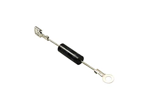HQRP 2-Pack Microwave Oven Rectifier Diode 12kV 350mA compatible with CL01-12 HVM12 T3512 512TH RG406 512H T3512 3512 GE WB27X10930 Samsung DE91-