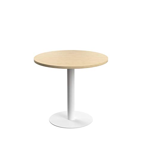 Office Hippo Circular Office Table, Sturdy & Robust Mid-Height Table Desk, Circular Work Table For Home Office, Versatile Desk Table For Canteen,