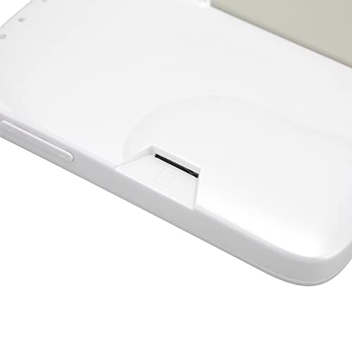 Airshi Kids Tablet, 7 Inch Toddler Tablet UK Plug 100‑240V 1960x1080 IPS 5000mah Battery for Home (White)