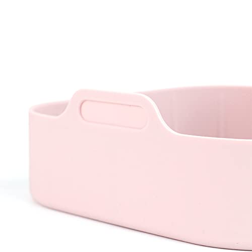 Air Fryer Silicone Pot, 8 inch Air Fryers Oven Basket Replacement for Paper Liners Easy Cleaning Air Fryer Pan with Heat-Proof Gloves for 6.5 QT