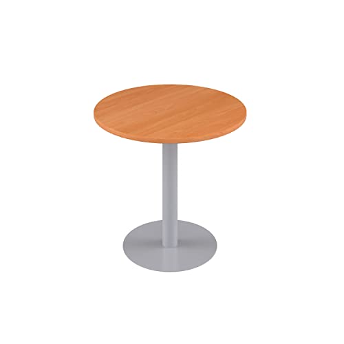 Office Hippo Circular Office Table, Sturdy & Robust Mid-Height Table Desk, Circular Work Table For Home Office, Versatile Desk Table For Canteen,
