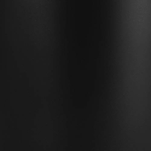 mDesign Metal Wastepaper Bin — Compact Rectangular Bathroom Bin — Rubbish Basket for Home and Office — Matte Black