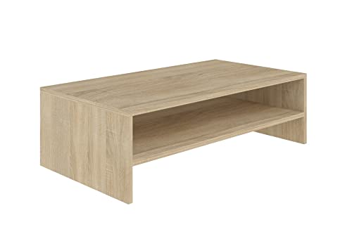 ComfortCove Monitor Stand, 2 Tiers Computer Monitor Riser, Laptop Stand, Computer Stand, Printer Stand with Storage Shelf, ideal for your Home Of