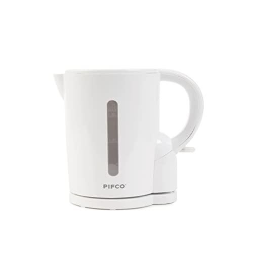 PIFCO® White Kettle - 2200w Cordless Electric Kettle - Lightweight - Bpa Free - Auto Shut-off And Boil-dry Protection - Anti-scale Filter And Ant