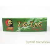 Zig Zag Green King Size Cigarette Rolling Papers - 10 Packets