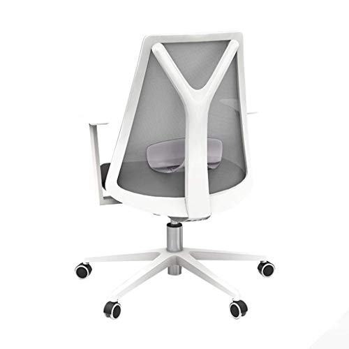 Mu Computer Chair,Home Office Chair Study Chair Office Chair Comfortable Chair Multi-Angle Reclining Adjustable Load Bearing 300Kg,White,60 * 60
