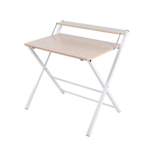 LXXSH Desktop Folding Table, Writing Desk Office Student Desk Modern Home Small Table