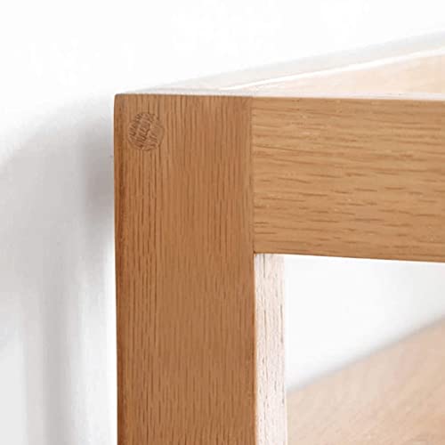 NXYJD Bookshelf, Standing Bookcase Small Space Book Shelves Rack for Living Room, Home, Office Compact Storage Organizer