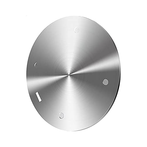 Heat Diffuser for Induction Hob,Heat Diffuser Induction Plate,Induction Adapter Plate with Separable Handle,Ceramic Pot Stainless Steel Heat Diff