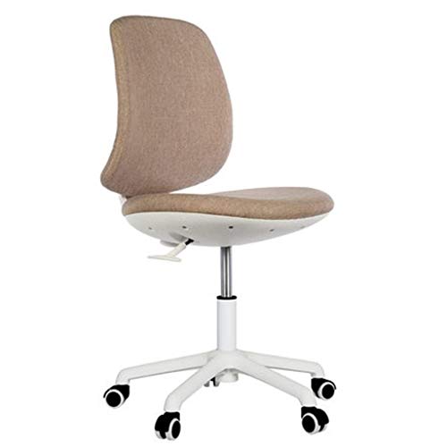 n/a Chair,Low Back Task Chair - Mesh Computer Chair for Office Desk(Color : Brown, Size : 85 * 59cm)