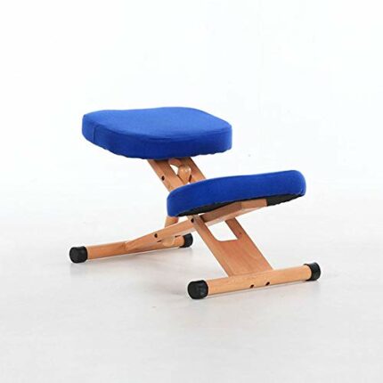 WALNUT Ergonomic Kneeling Chair Stool Wood Office Posture Support Furniture Ergonomic Wooden Chair Balancing Body Back Pain Knee Stool (Color : C