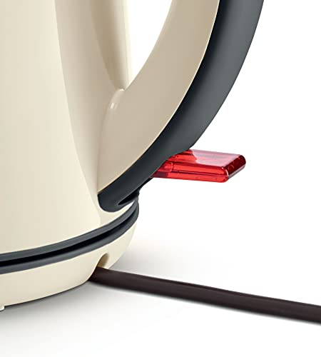 Bosch Country II TWK7507GB Cordless Kettle, 1.7 Litres, 3000 W - Cream