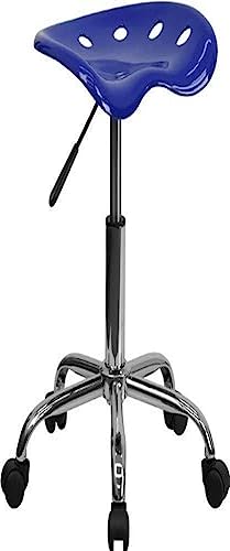Flash Furniture Barstool, Chrome, Silver, 38.1 x 43.18 x 65.41 cm