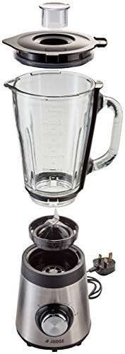 Judge JEA84 Glass Jug Blender 1.5L Smoothie Maker 500W- 2 Year Guarantee