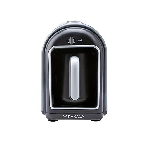KARACA Hatir Mod Turkish Coffee Machine and Milk Steamer, Automatic One-Button Turkish Coffee Brewing Pot, Serve 5 Cups of Turkish Coffee at One-