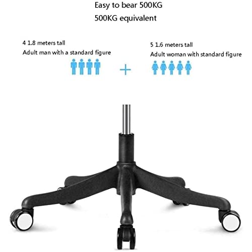 n/a Home Reclining Office Chair Capacity Ergonomic Computer Mesh Recliner Executive Swivel Office Desk Chair Task Chair (Color : White)